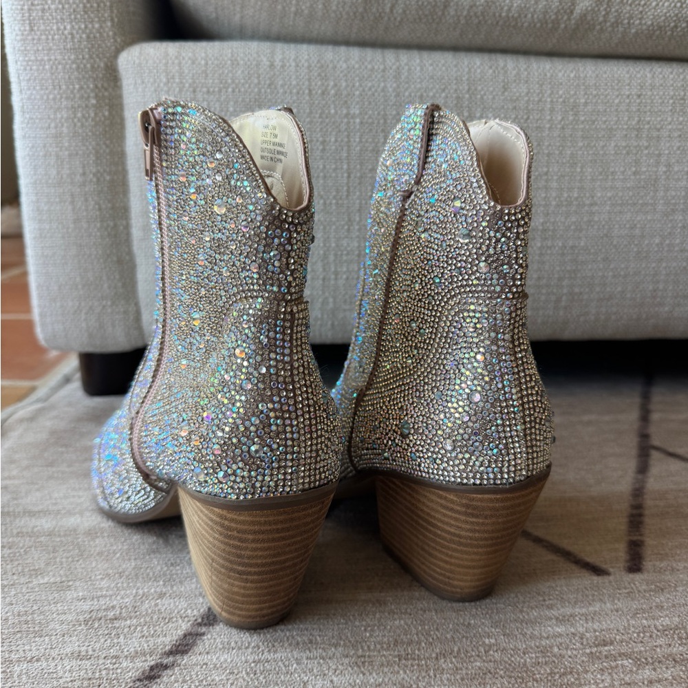 Matisse Harlow Rhinestone Boots - Picture 2 of 5